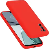 Cadorabo TPU Liquid Silicone Case Hülle für Motorola MOTO G62 5G