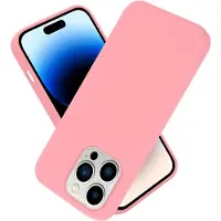 Cadorabo Hülle für Apple iPhone 14 PRO MAX im TPU Liquid Silicone Case Style