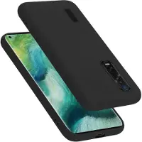 Cadorabo TPU Liquid Silicone Case Hülle für Oppo FIND X2 PRO