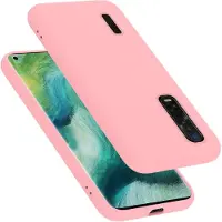 Cadorabo TPU Liquid Silicone Case Hülle für Oppo FIND X2 PRO
