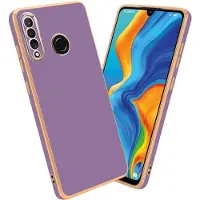 Cadorabo Hülle für Huawei P30 LITE im TPU mit Kameraschutz LM130 Style