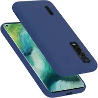 Cadorabo TPU Liquid Silicone Case Hülle für Oppo FIND X2 PRO