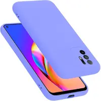 Cadorabo TPU Liquid Silicone Case Hülle für Oppo A94 5G