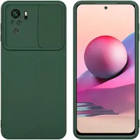 Cadorabo Hülle für Xiaomi RedMi NOTE 10 4G / RedMi NOTE 10S im TPU mit Kameraschutz LM009 Style