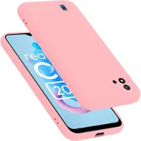 Cadorabo TPU Liquid Silicone Case Hülle für Realme C11 2021