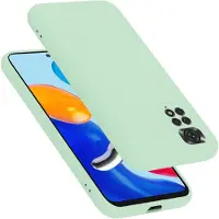 Cadorabo TPU Liquid Silicone Case Hülle für Xiaomi RedMi NOTE 11 4G / 11S 4G