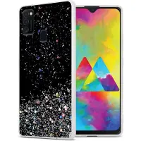 Cadorabo TPU Hülle mit Glitzer für Samsung Galaxy M21 / M30s