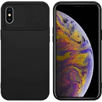 Cadorabo Hülle für Apple iPhone XS MAX im TPU mit Kameraschutz LM009 Style