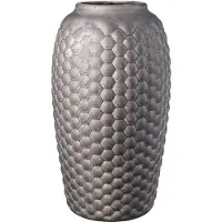 FDB Møbler - S8 Lupin Vase, Ø 12 x H 21,5 cm, wam grey