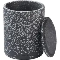 Humdakin Aufbewahrungsbox Terrazzo Lucca Black