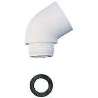 GROHE Adapter 1/2'' x 1/2'' 28813, zur Kombination von Handbrausen anderer Hersteller mit Relexa Brausestangen, weiß