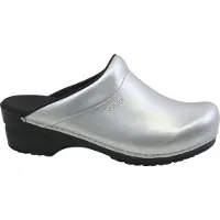 Sanita Clog Original Sonja PU Open Silver Damen-Schuhgröße 39