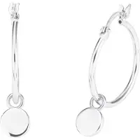 Amor Creolen für Damen, Sterling Silber 925 amor Silber