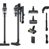 Samsung VS20C8524TB, 2-in-1-Stabstaubsauger, Beutellos, Schwarz, Blau, Rechteckig, Trocken, Multizyklonisch
