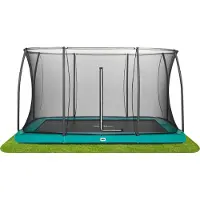 Salta Trampolin Comfort Edition Boden Rechteckig 366 X 244 Cm - Grün (5403g)