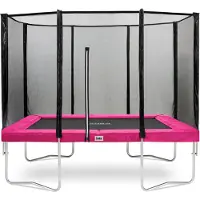 Salta Combo Trampolin - 305x214cm - Rechteckig Pink