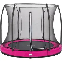 Salta Trampolin Comfort Edition Ground Rond 251cm - Rosa (5394p)