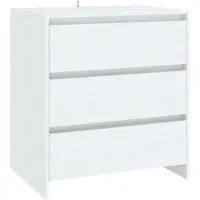 vidaXL Sideboard Weiß 70x41x75 cm Holzwerkstoff