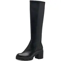 Tamaris Damen Stiefel 16451-36, 16451-37, 16451-38, 16451-39, 16451-40, 16451-41, 16451-42 TAM-1-25600-41 BLACK 37 [Schuhe Frau]