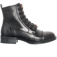 Ten points Schnürstiefel Pandora Black