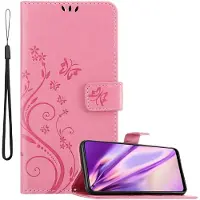 Cadorabo Flower Book Hülle für Realme 8 4G / 8 PRO