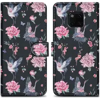 Cadorabo Book Hülle mit Print für Huawei MATE 20 PRO