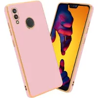 Cadorabo Hülle für Huawei P20 LITE 2018 / NOVA 3E im TPU mit Kameraschutz LM130 Style
