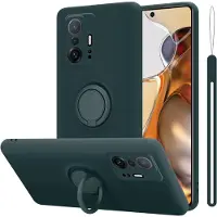 Cadorabo TPU Liquid Ring Silicone Case Hülle für Xiaomi 11T / 11T PRO