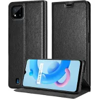 Cadorabo Invisible Book Hülle für Realme C11 2021 mit Magnet