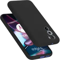 Cadorabo TPU Liquid Silicone Case Hülle für Motorola EDGE 30 PRO / EDGE+