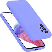 Cadorabo TPU Liquid Silicone Case Hülle für Samsung Galaxy A53 5G