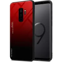 Cadorabo TPU 2 Farben Glas Cover