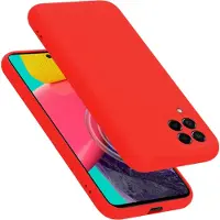 Cadorabo TPU Liquid Silicone Case Hülle für Samsung Galaxy M53 5G