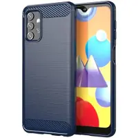 Cadorabo TPU Ultra Slim carbon edelstahl Kombi Cover