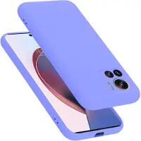 Cadorabo TPU Liquid Silicone Case Hülle für Motorola EDGE 30 ULTRA / X30 PRO