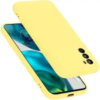 Cadorabo TPU Liquid Silicone Case Hülle für Motorola MOTO G52 4G / G82 5G