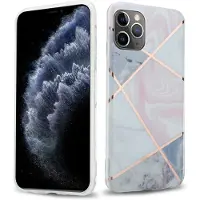 Cadorabo IMD TPU Bunter Marmor Cover