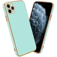 Cadorabo Hülle für Apple iPhone 12 PRO MAX im TPU mit Kameraschutz LM130 Style