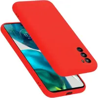 Cadorabo TPU Liquid Silicone Case Hülle für Motorola MOTO G52 4G / G82 5G