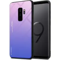 Cadorabo TPU 2 Farben Glas Cover