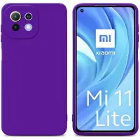 Cadorabo Hülle für Xiaomi Mi 11 LITE (4G / 5G) / 11 LITE NE im TPU Fluid LM162 Style