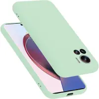 Cadorabo TPU Liquid Silicone Case Hülle für Motorola EDGE 30 ULTRA / X30 PRO