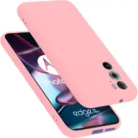Cadorabo TPU Liquid Silicone Case Hülle für Motorola EDGE 30 PRO / EDGE+