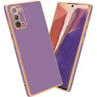 Cadorabo Hülle für Samsung Galaxy NOTE 20 im TPU mit Kameraschutz LM130 Style