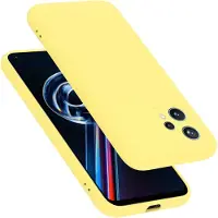 Cadorabo TPU Liquid Silicone Case Hülle für Realme 9 5G / 9 PRO / V25 / Q5 / OnePlus Nord CE 2 LITE 5G