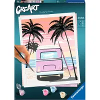 Ravensburger Beach Life, Farben enthalten, Junge/Mädchen, Malen nach Zahlen Set