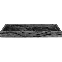 Mette Ditmer - MARBLE deco tray - Black
