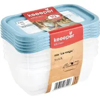 Keeeper Gefrierdosen-Set Mia "Magic Ice", 5x 0,5 Liter