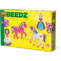 SES Creative bügelperlenmix BeedzEinhorn und Prinzessin 2100 Stück