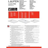 Laufen Duschwanne PRO re-e Ab seitl lange S 1400x1000x30mm an